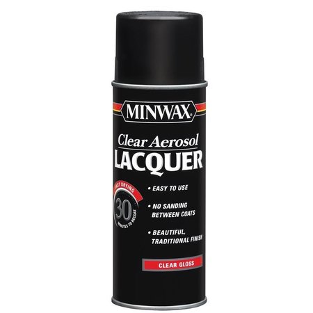 MINWAX Gloss Clear Oil-Based Brushing Lacquer 12.25 oz 152000000